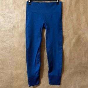 Lululemon | Ebb To Street Pant Seamless Leggings Heathered Rugged Blue Size 6